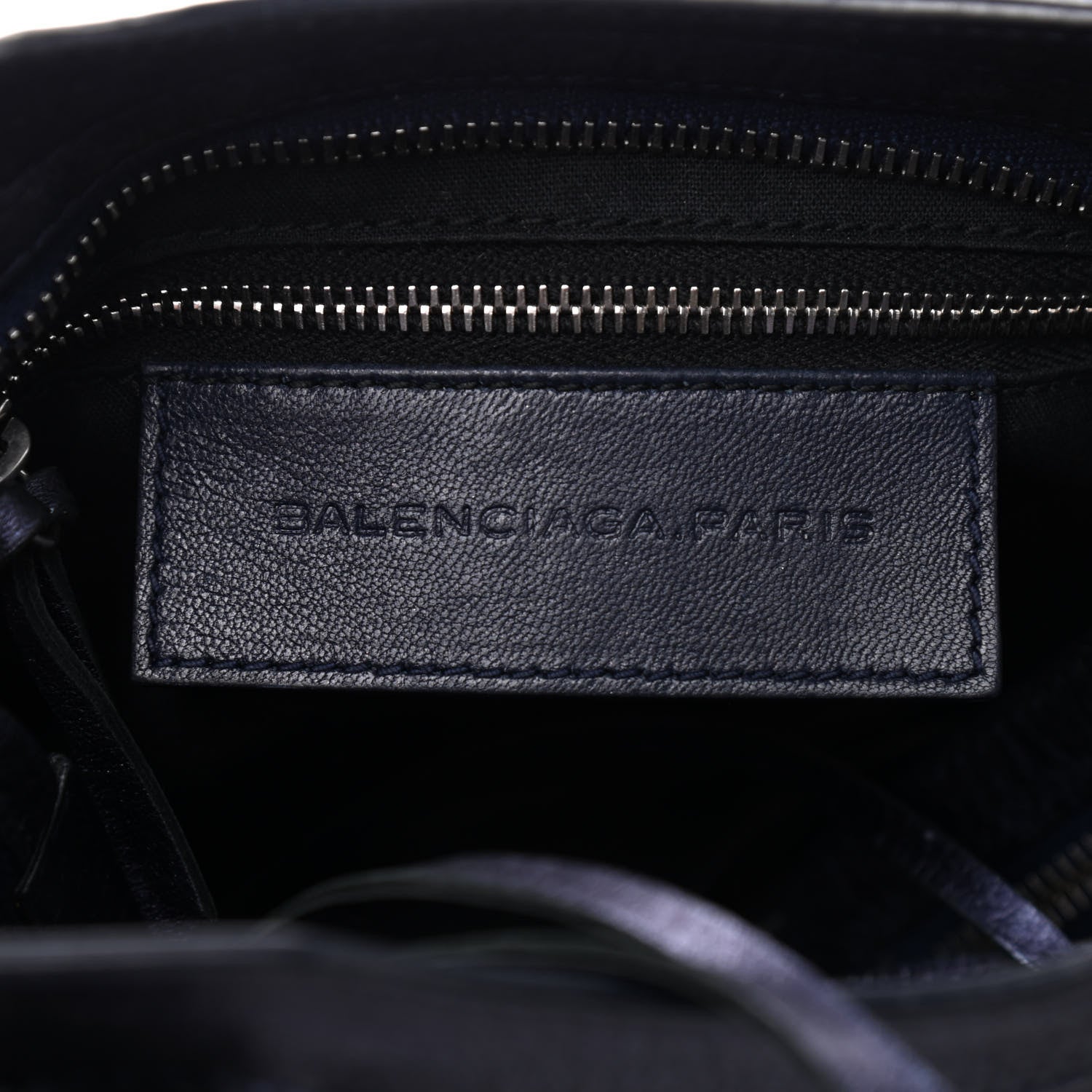 Balenciaga Metallic Agneau Classic Silver Hardware Mini City Maree 6 of 12