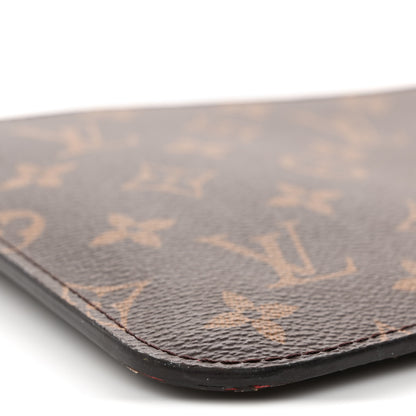 Louis Vuitton Monogram Neverfull MM GM Pochette Cherry 8 of 9