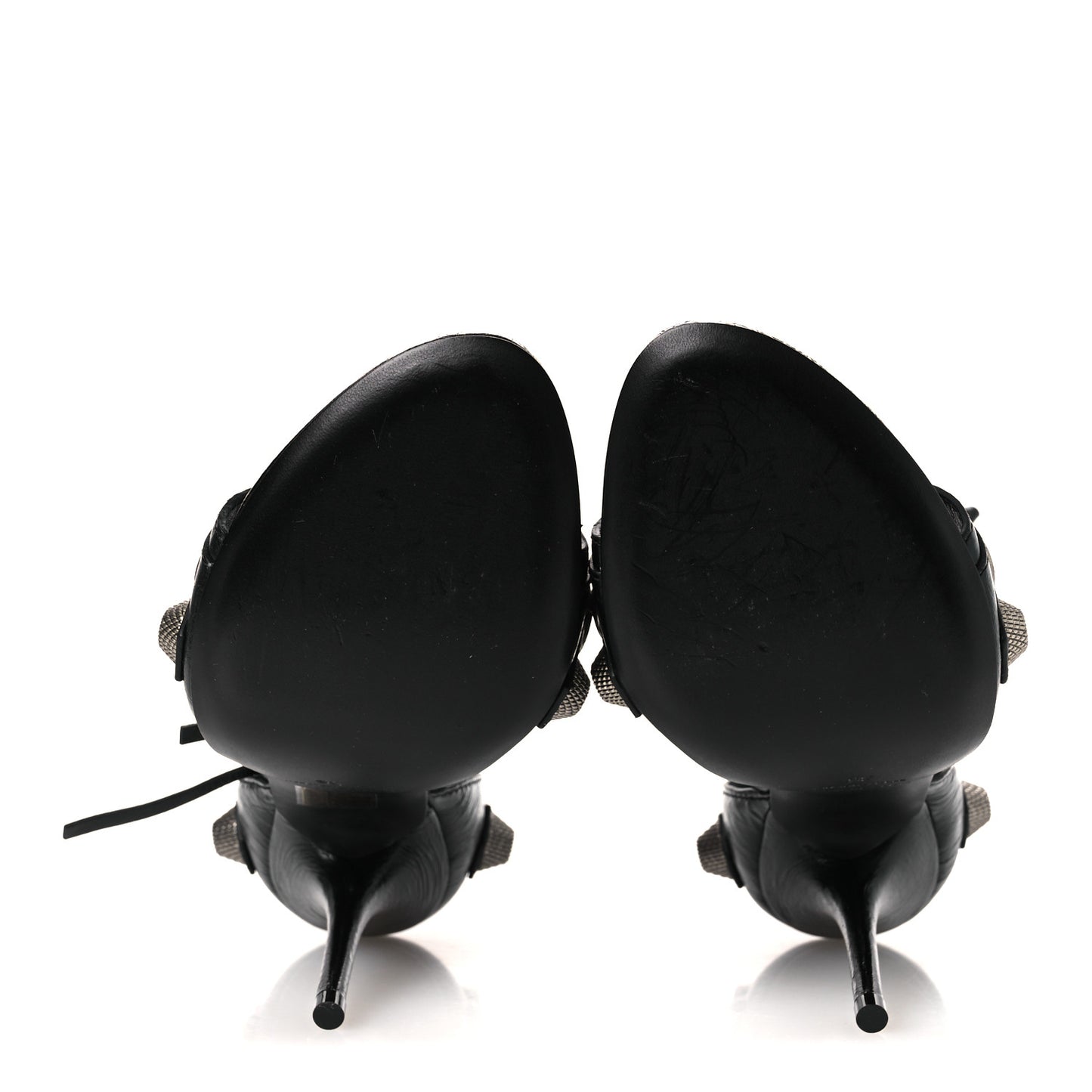 Agneau Arena Cagole 110mm Sandals 36 Black