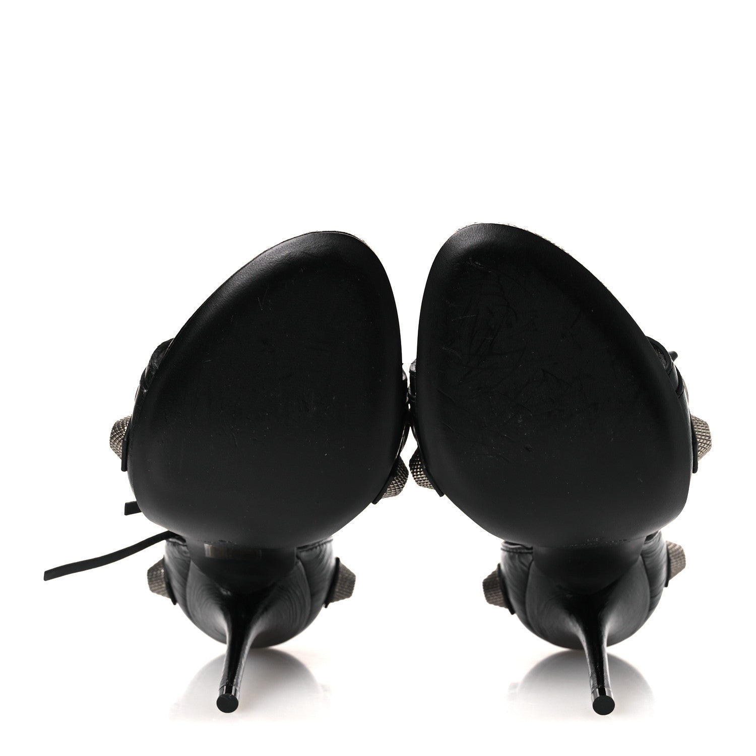 Balenciaga Agneau Arena Cagole 110mm Sandals 36 Black 7 of 12