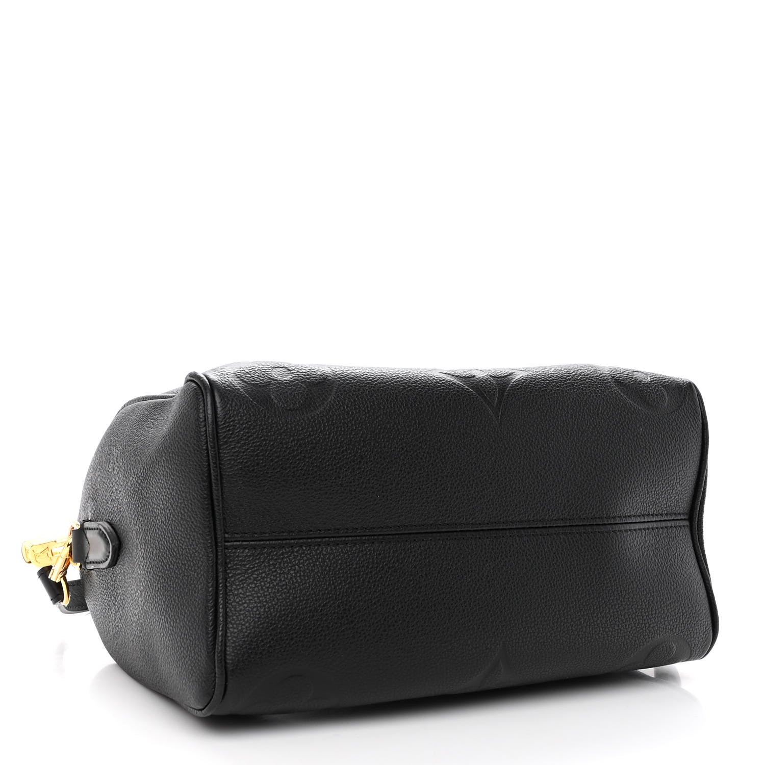 Louis Vuitton Empreinte Monogram Giant Speedy Bandouliere 25 Black 4 of 10