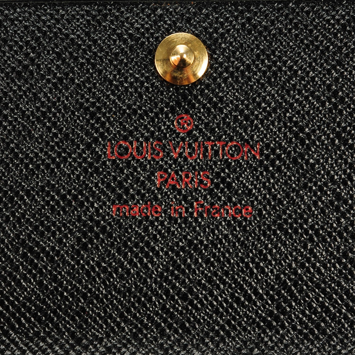 Louis Vuitton Epi Porte-Monnaie Credit Wallet Black 6 of 6