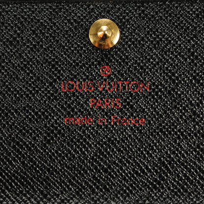 Louis Vuitton Epi Porte-Monnaie Credit Wallet Black 6 of 6