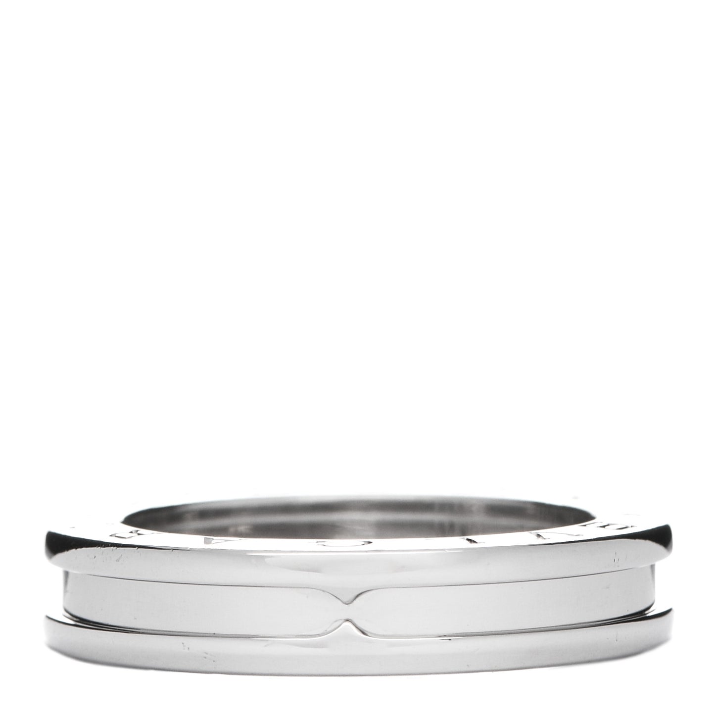 18K White Gold B.Zero1 One-Band Ring 53 6.5