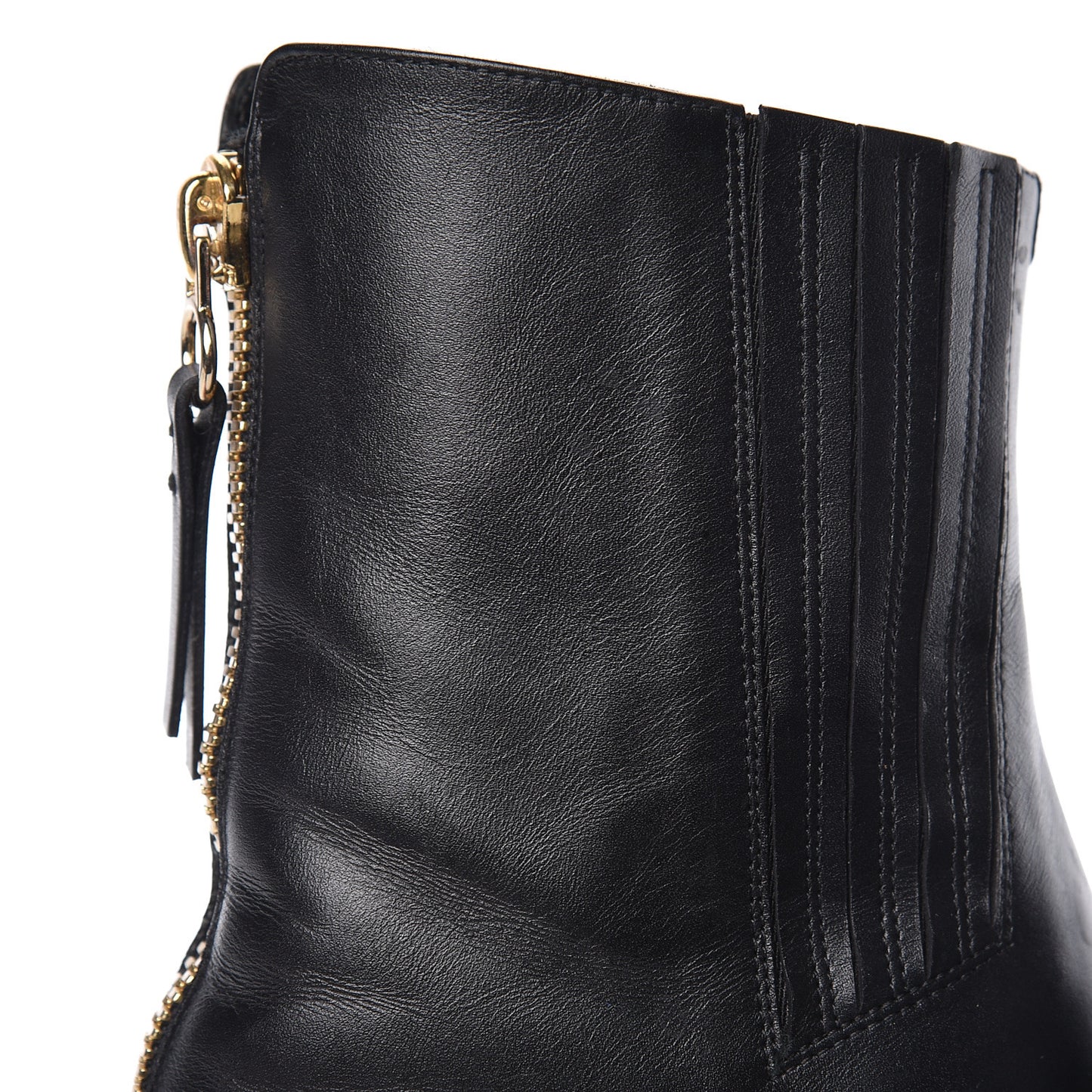 Calfskin Rebelle Boots 37 Black