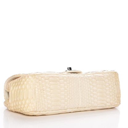 Chanel Python East West Flap White 4 of 7
