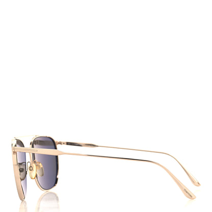 Tom Ford Metal Aviator Sunglasses TF692 Gold 3 of 8
