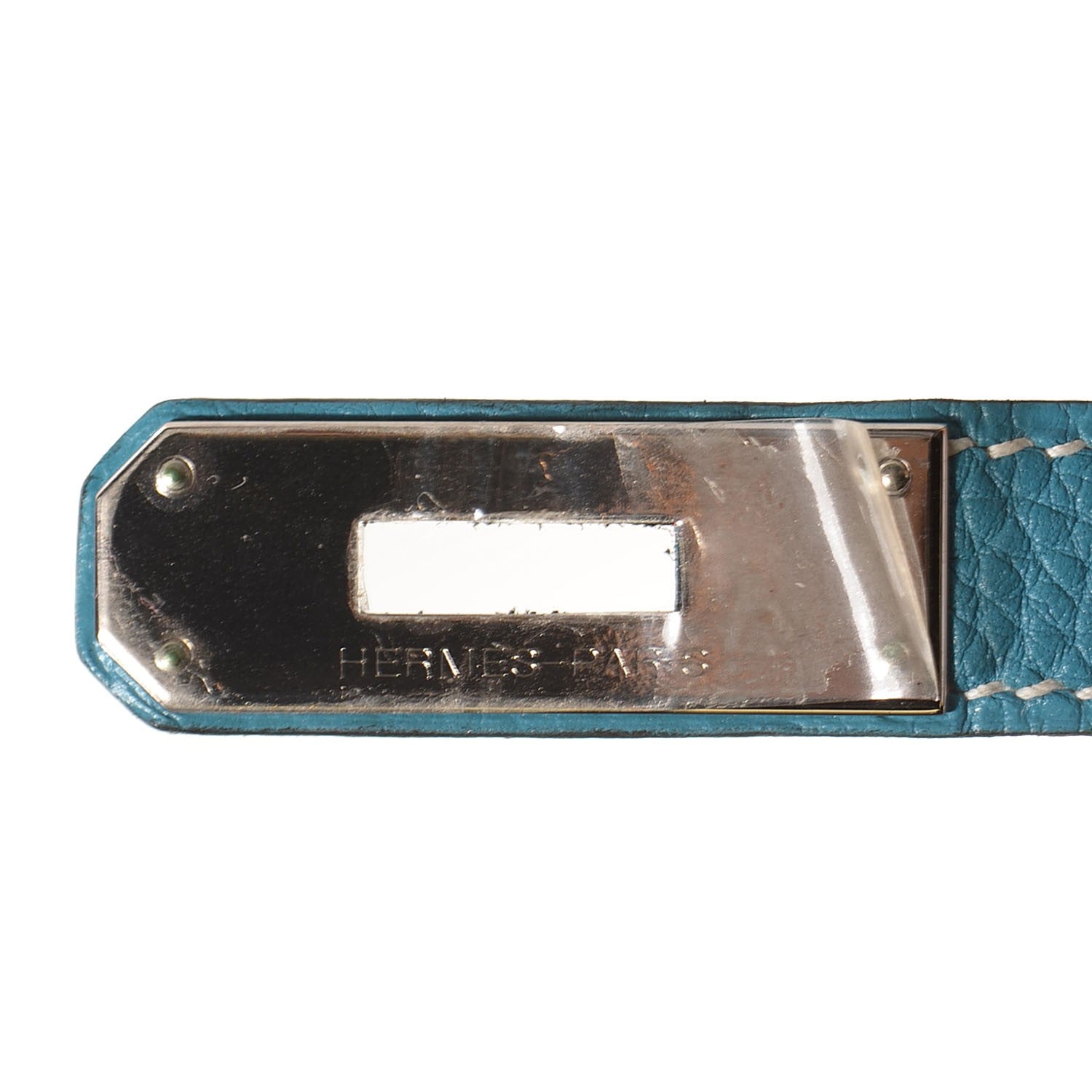 Hermes Togo Kelly Retourne 35 Blue Jean 21 of 25
