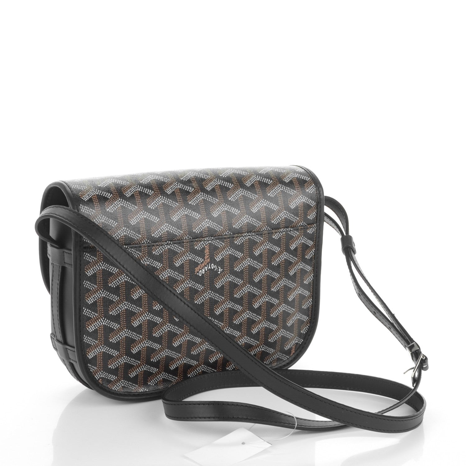 Goyard Goyardine Belvedere PM Messenger Bag Black 3 of 6