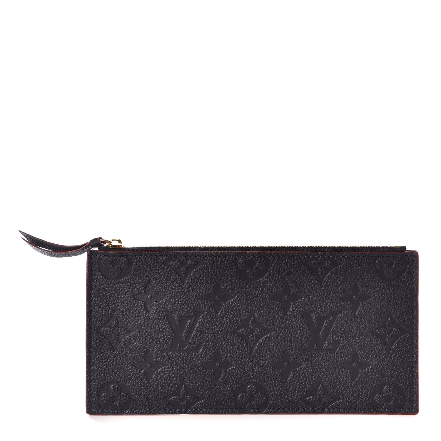 Louis Vuitton Empreinte Felicie Chain Wallet Zippered Insert Marine Rouge 1 of 8
