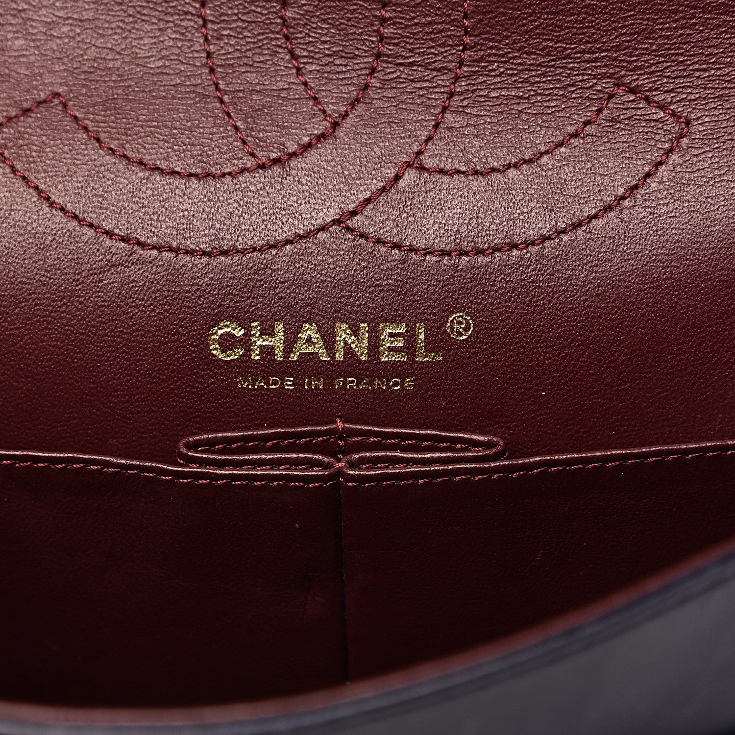 Chanel Distressed Patent Quilted 2.55 Reissue 226 Flap Navy 5 of 14