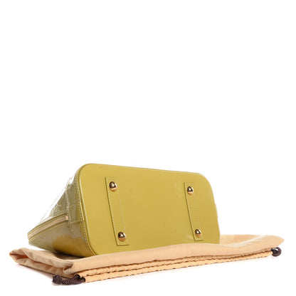 Louis Vuitton Vernis Alma PM Vert Impression 4 of 7