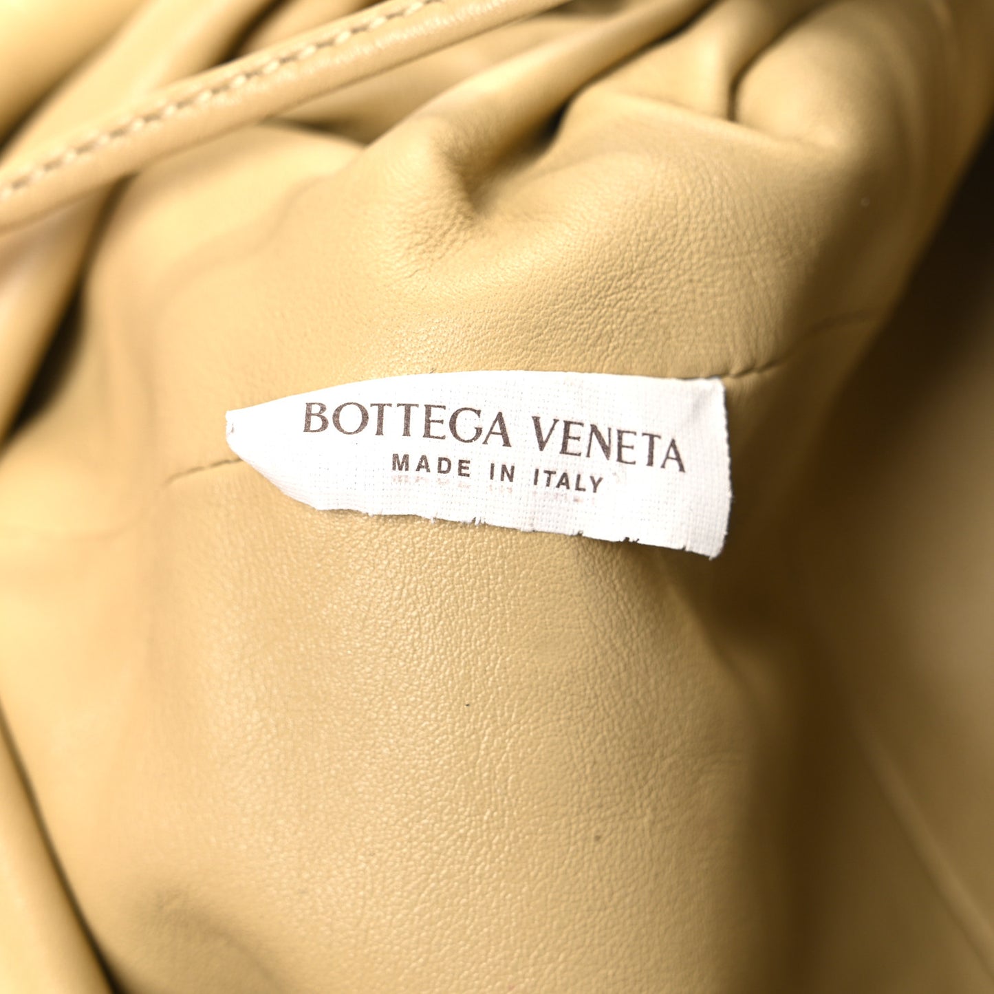 Butter Calfskin The Mini Pouch Almond