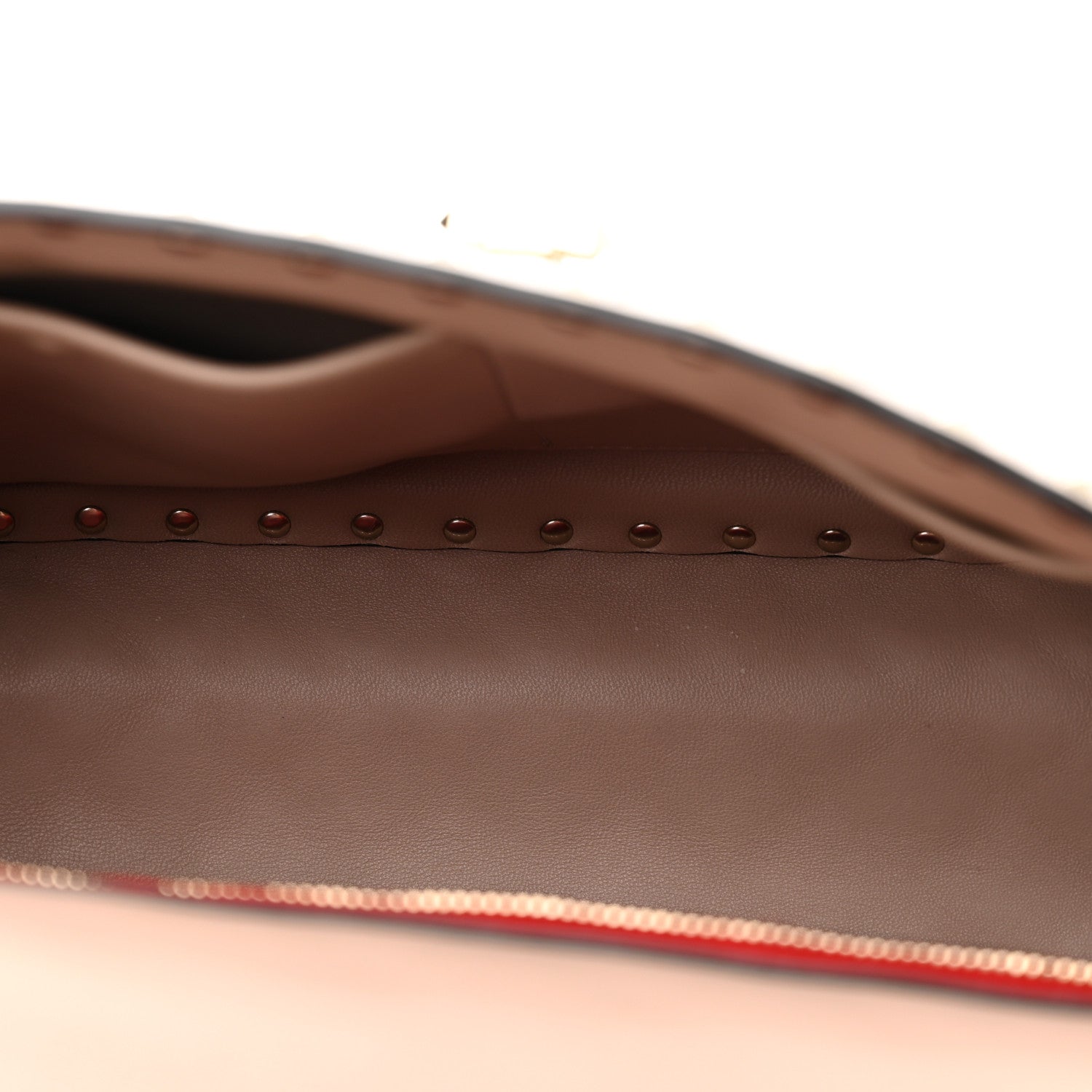 Valentino Garavani Nappa Large Rockstud Spike Shoulder Bag Poudre 5 of 13