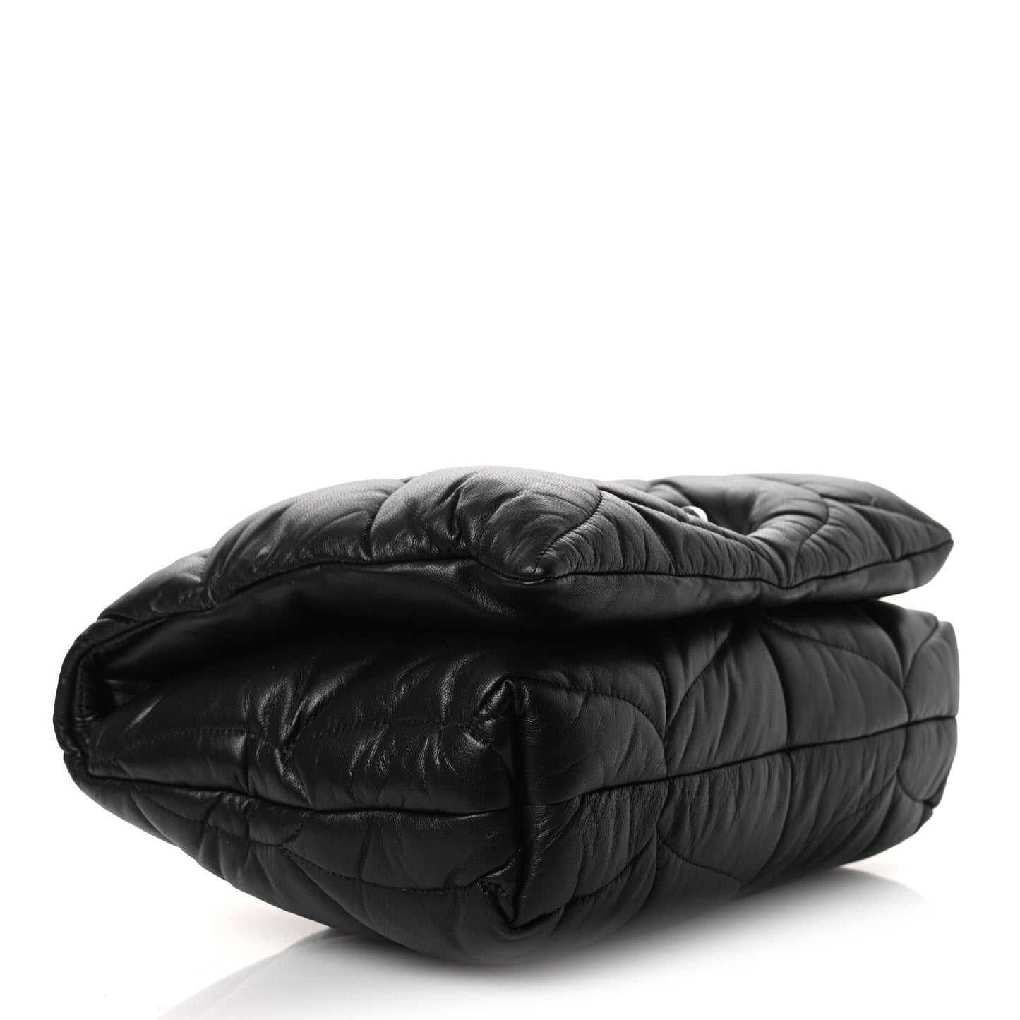 Nappa Pillow Quilted Little Softie Bag Black