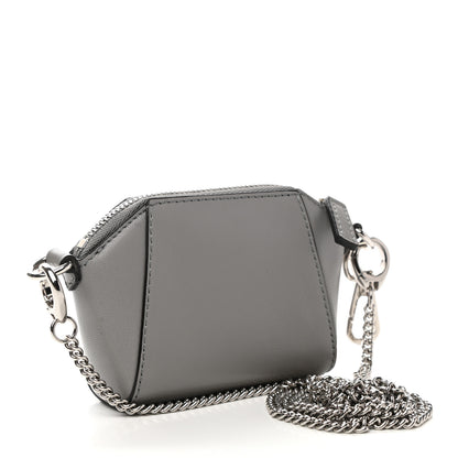 Givenchy Lambskin Baby Antigona with Chain Grey 2 of 11