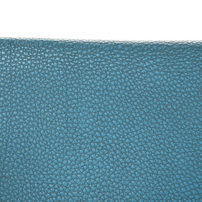 Hermes Togo Dogon Duo Wallet Blue Jean 12 of 15