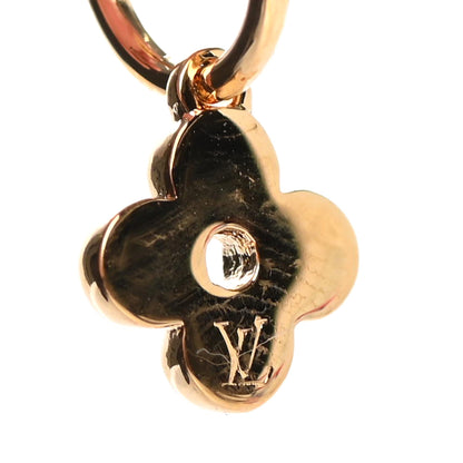 Louis Vuitton Brass Blooming Earrings Gold 4 of 5