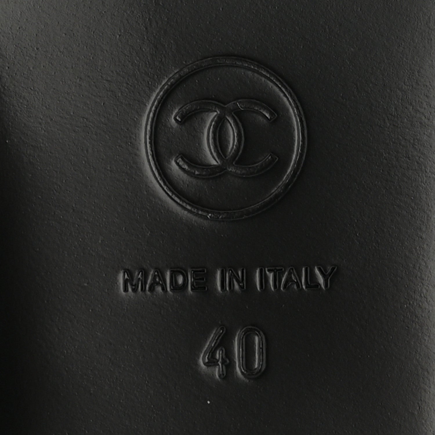 Chanel Raffia Cap Toe Ballerina Flats 40 Black Beige 7 of 10