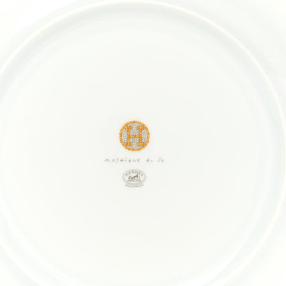 Hermes Porcelain Mosaique Au 24 Dinner Plate 5 of 7