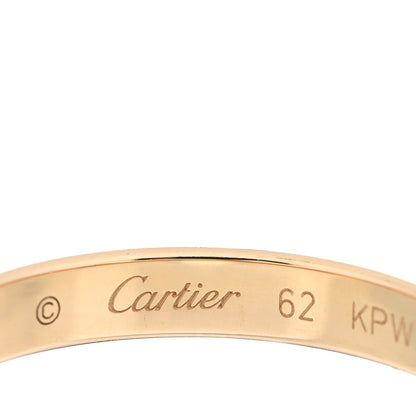 Cartier 18K Yellow Gold 3.5mm 1895 Wedding Band Ring 62 10 5 of 5