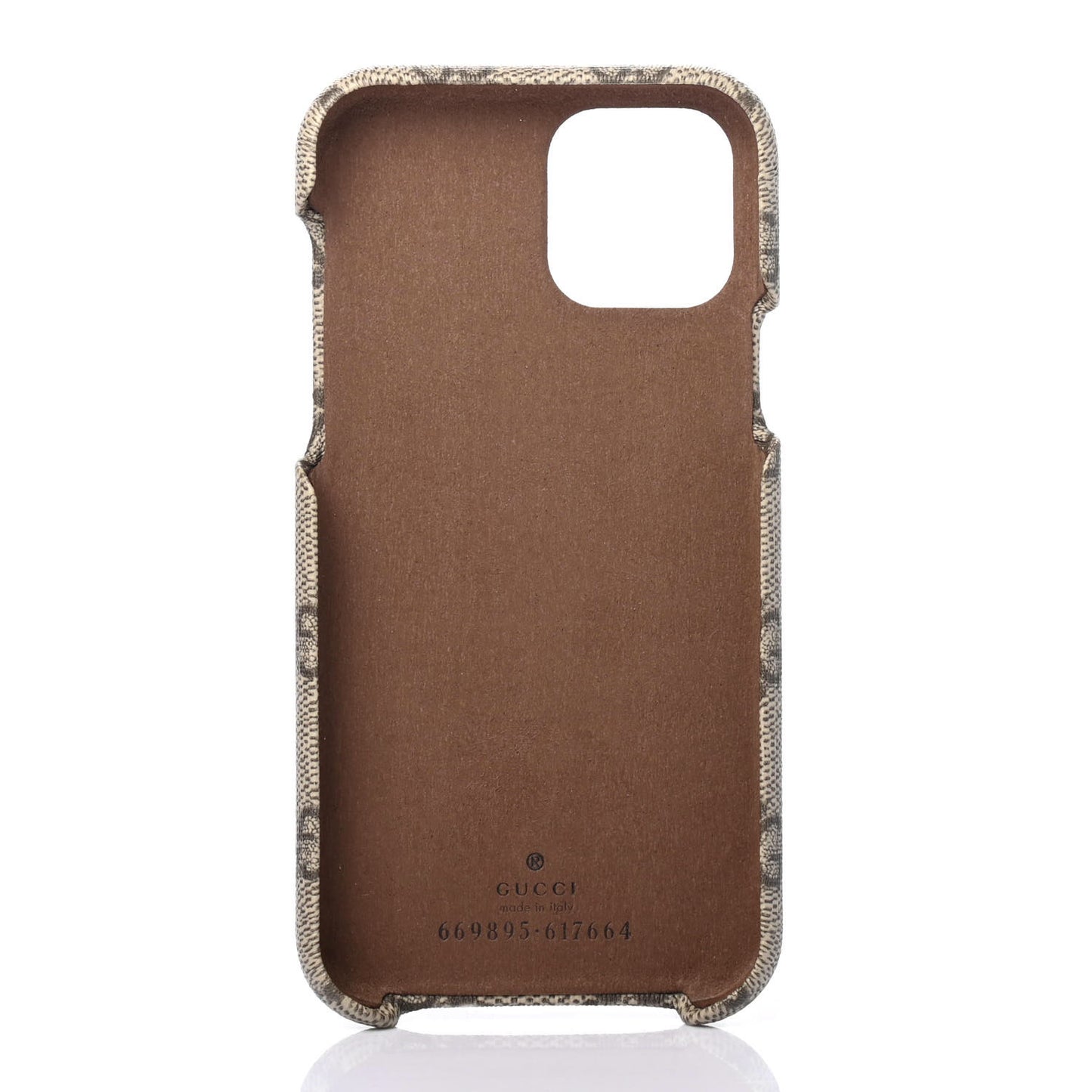 GG Supreme Monogram Marmont iPhone 12/12 Pro Case Beige
