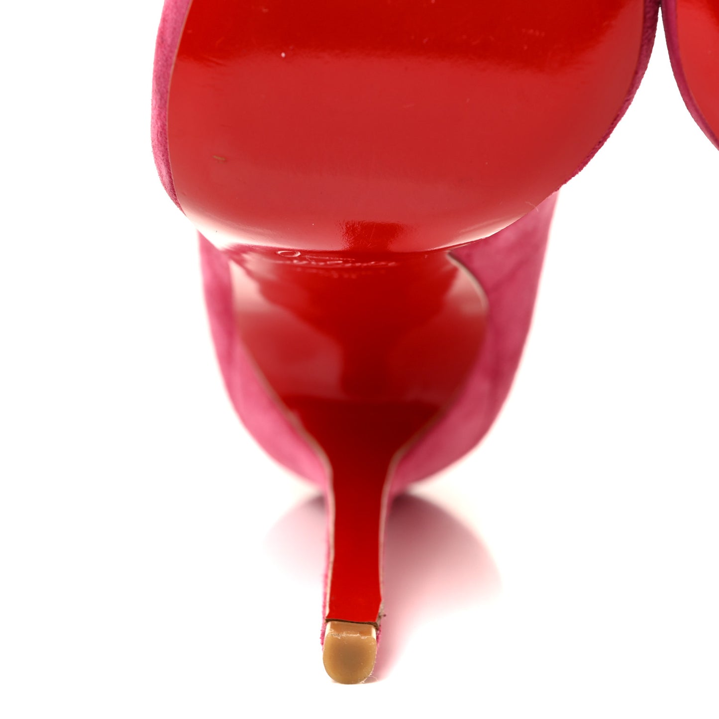 Suede Rampoldi 120 Ankle Strap Pumps 38 Pink