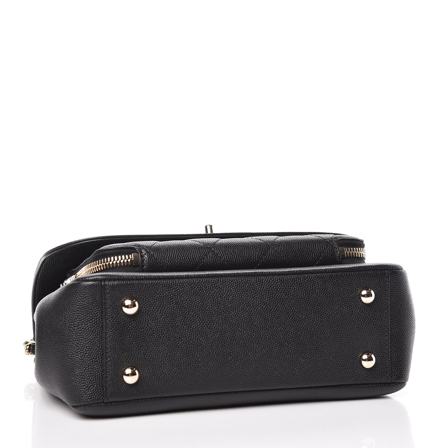 Caviar Quilted Medium Business Affinity Flap Black