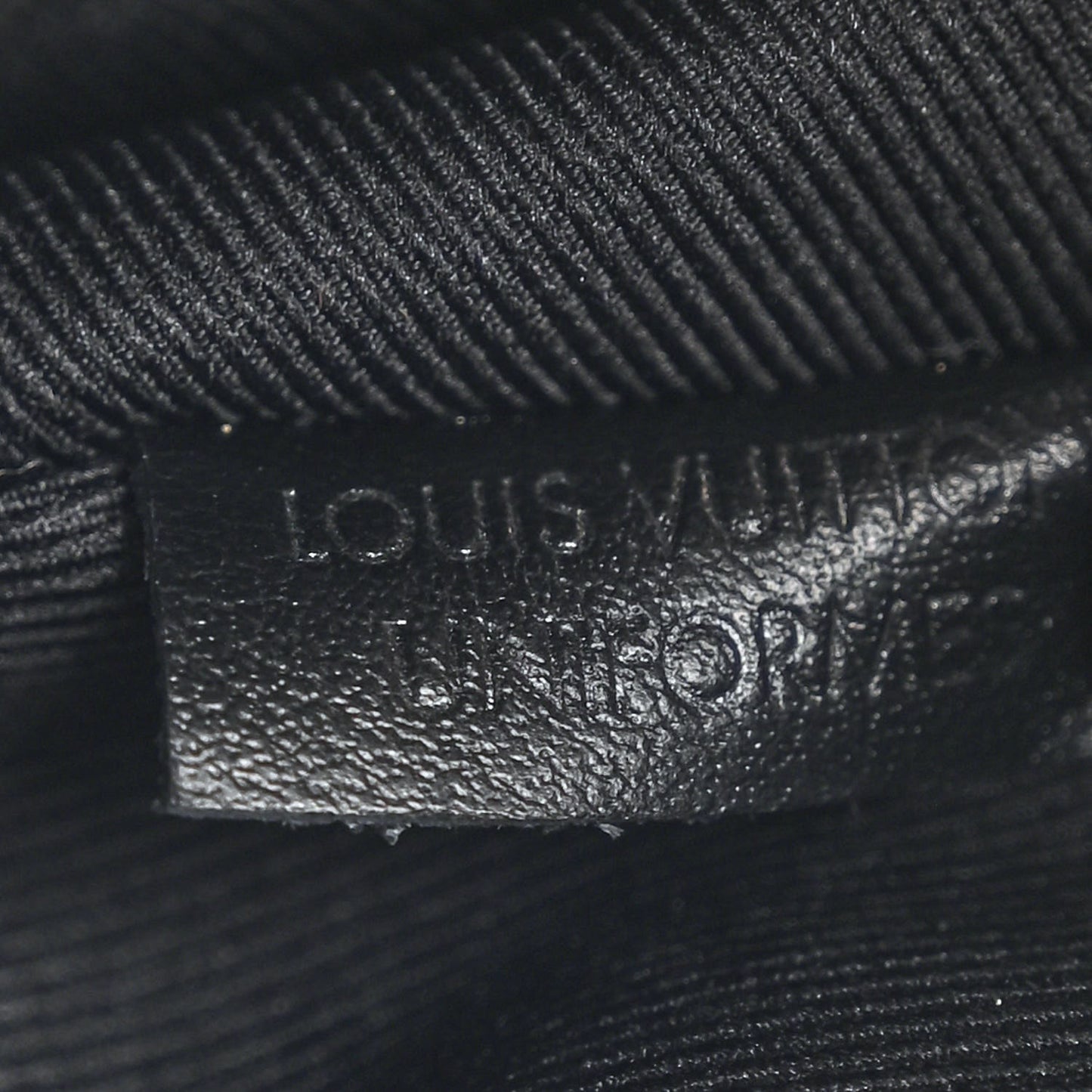 Taurillon Monogram Uniformes Solar Ray Soft Pochette Volga Belt Bag Black