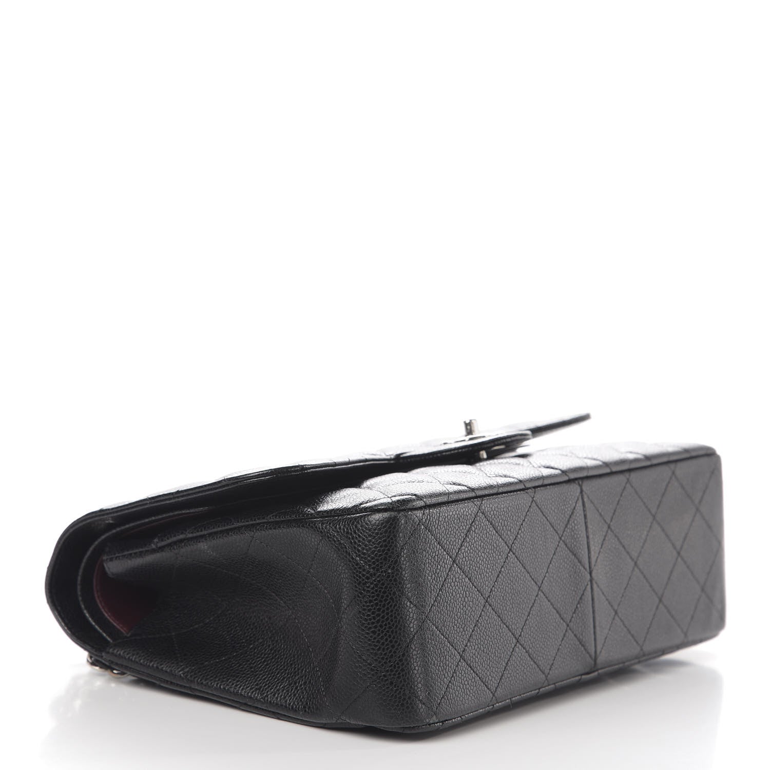 Chanel Caviar Quilted Jumbo Double Flap Black 4 of 13