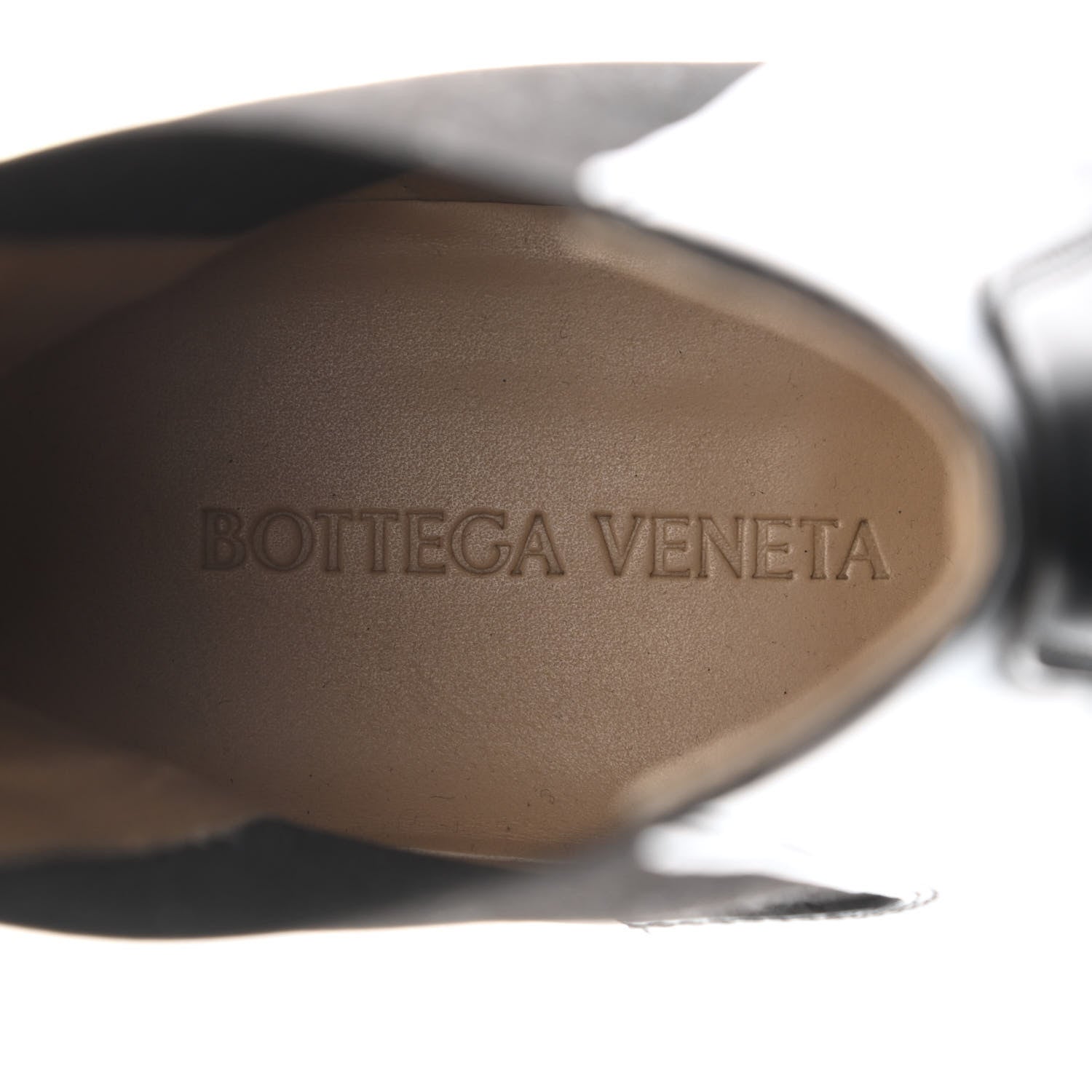 Bottega Veneta Osaka Shine Calfskin Mens Chisel Boots 42.5 Black 7 of 7