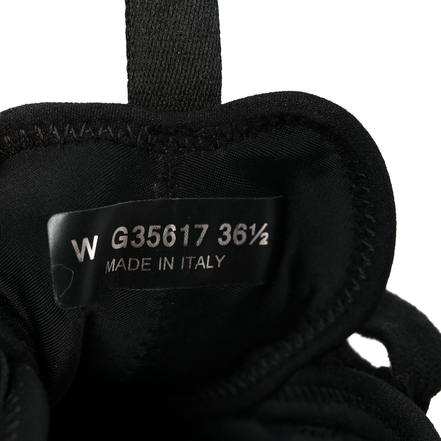 Chanel Velvet Calfskin Mixed Fibers CC Sneakers 36.5 Black 9 of 9