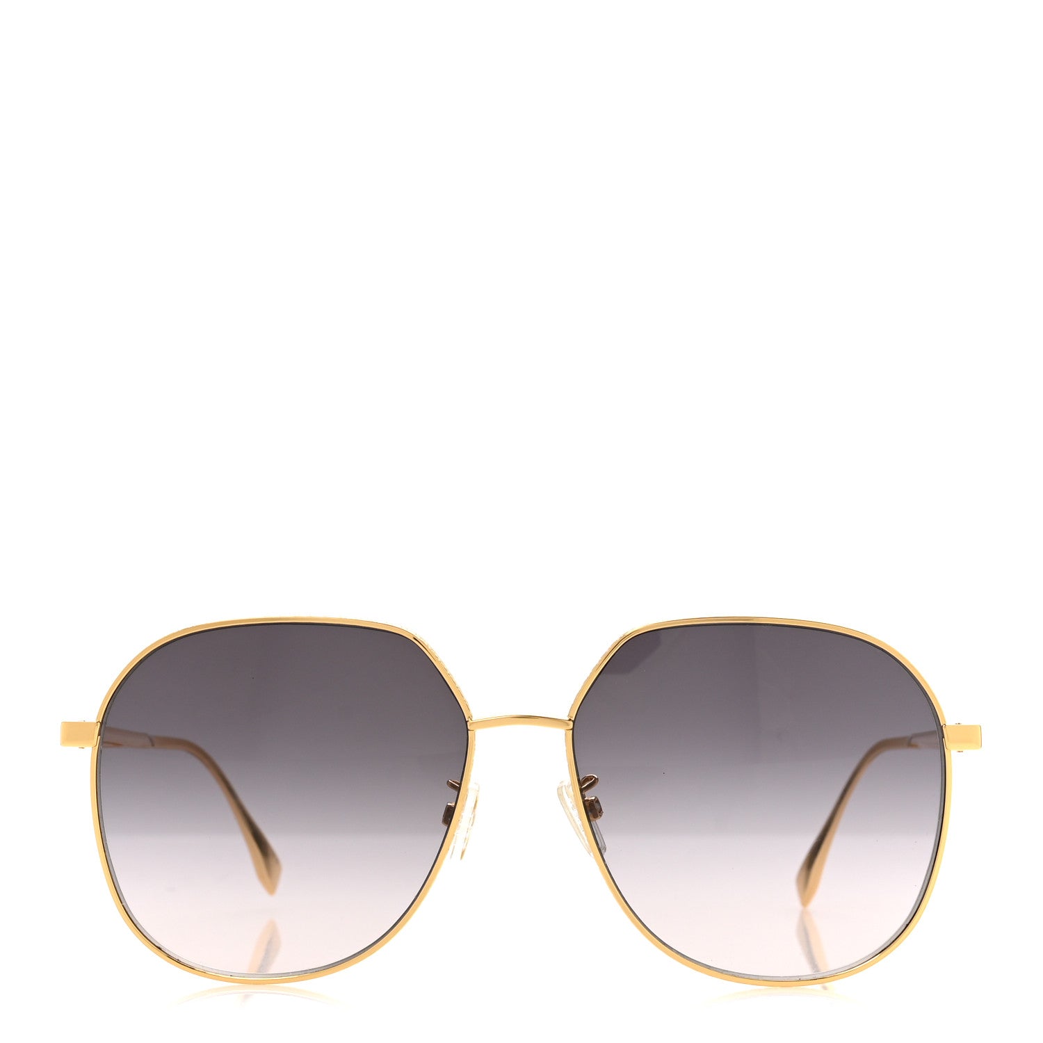 Fendi Metal Sunglasses FE40069U Light Gold 2 of 7