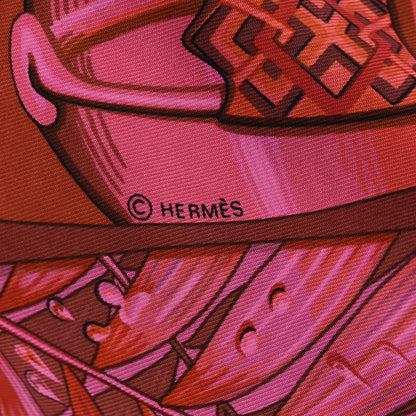 Hermes Silk Au Son du Tam Tam Scarf 90 4 of 8