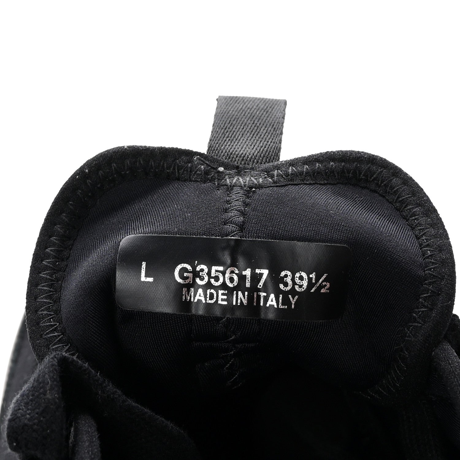 Chanel Velvet Calfskin Mixed Fibers CC Sneakers 39.5 Black 10 of 10