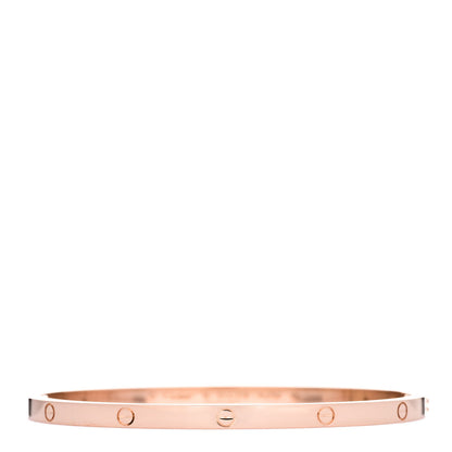 Cartier 18K Pink Gold Small LOVE Bracelet 18 1 of 5