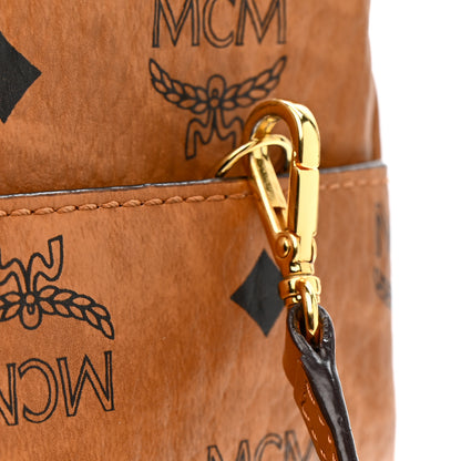 MCM Visetos Original Medium Pouch Cognac 14 of 14