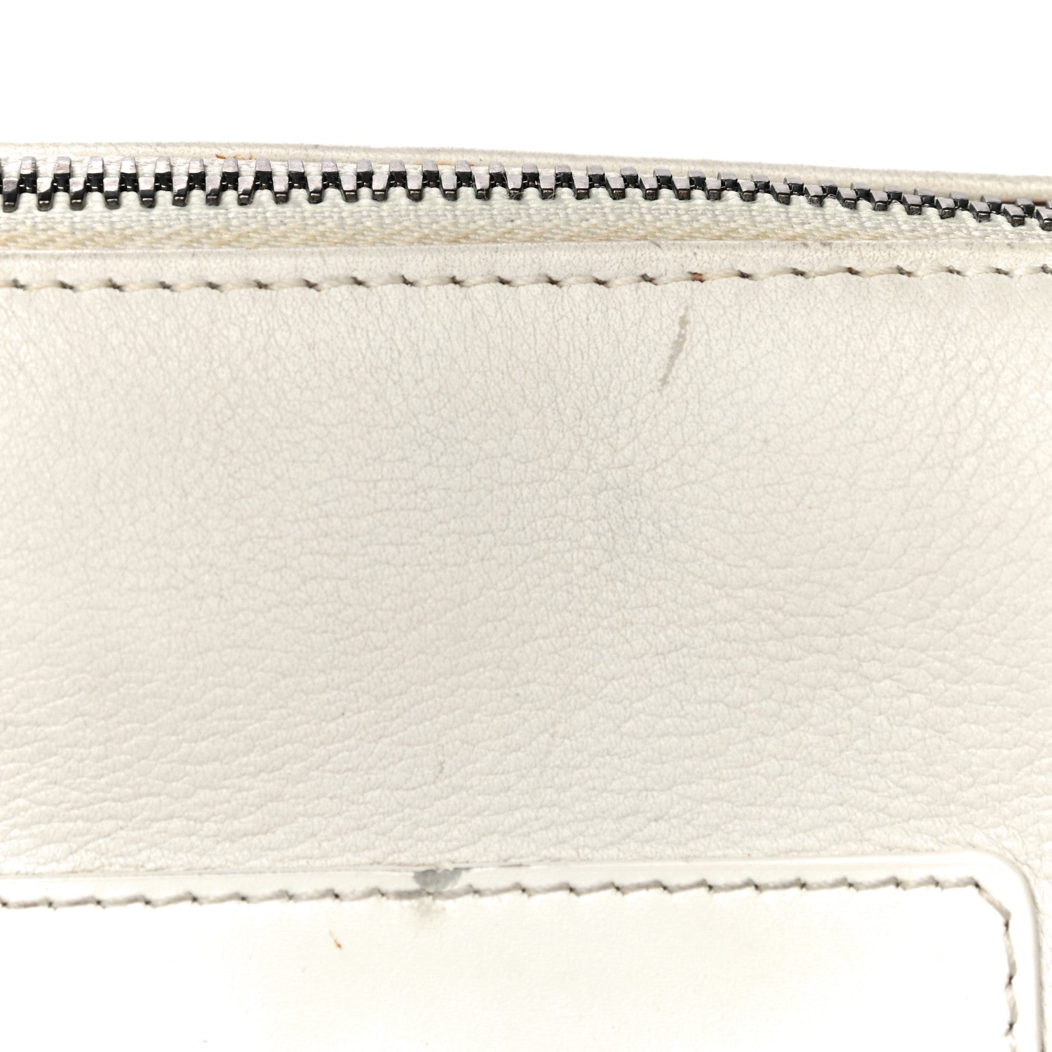 Christian Dior Grained Calfskin Street Chic Top Handle Bag White 17 of 35