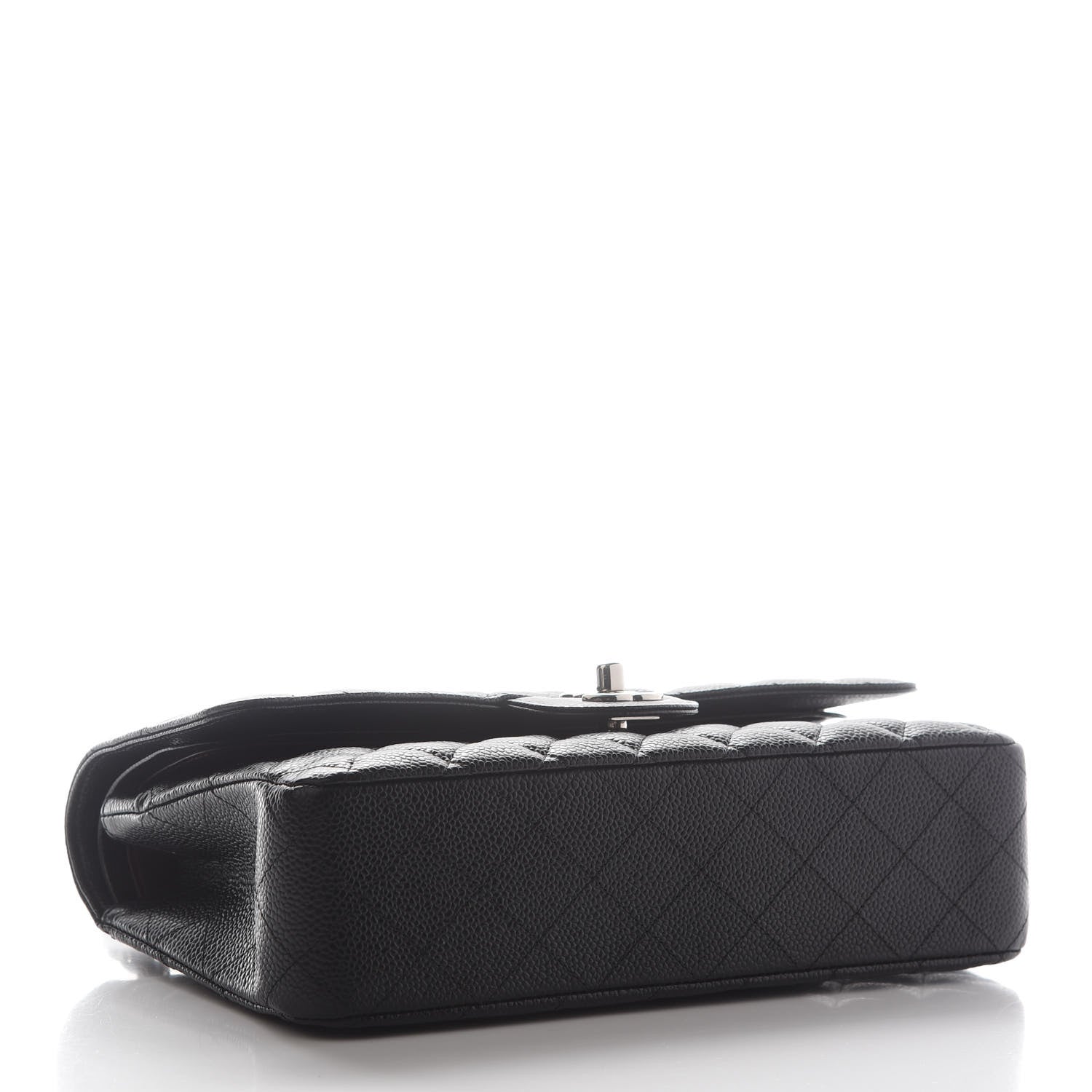 Chanel Caviar Quilted Medium Double Flap Black 4 of 9