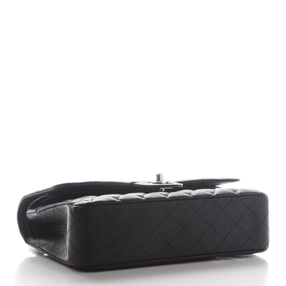Chanel Caviar Quilted Medium Double Flap Black 4 of 9