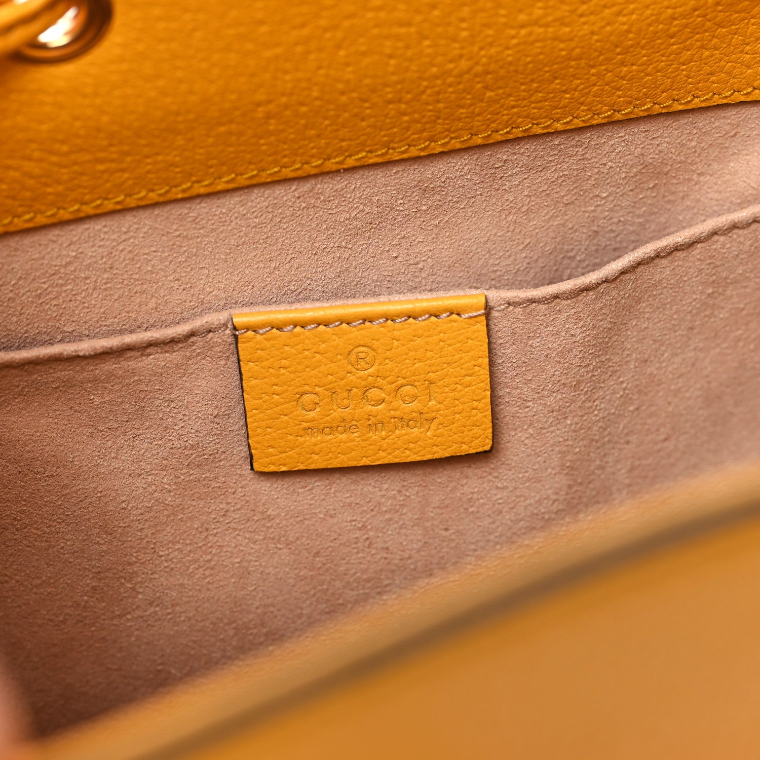 Gucci GG Supreme Monogram Flora Small Ophidia Bucket Bag Beige Multicolor Crop 6 of 11