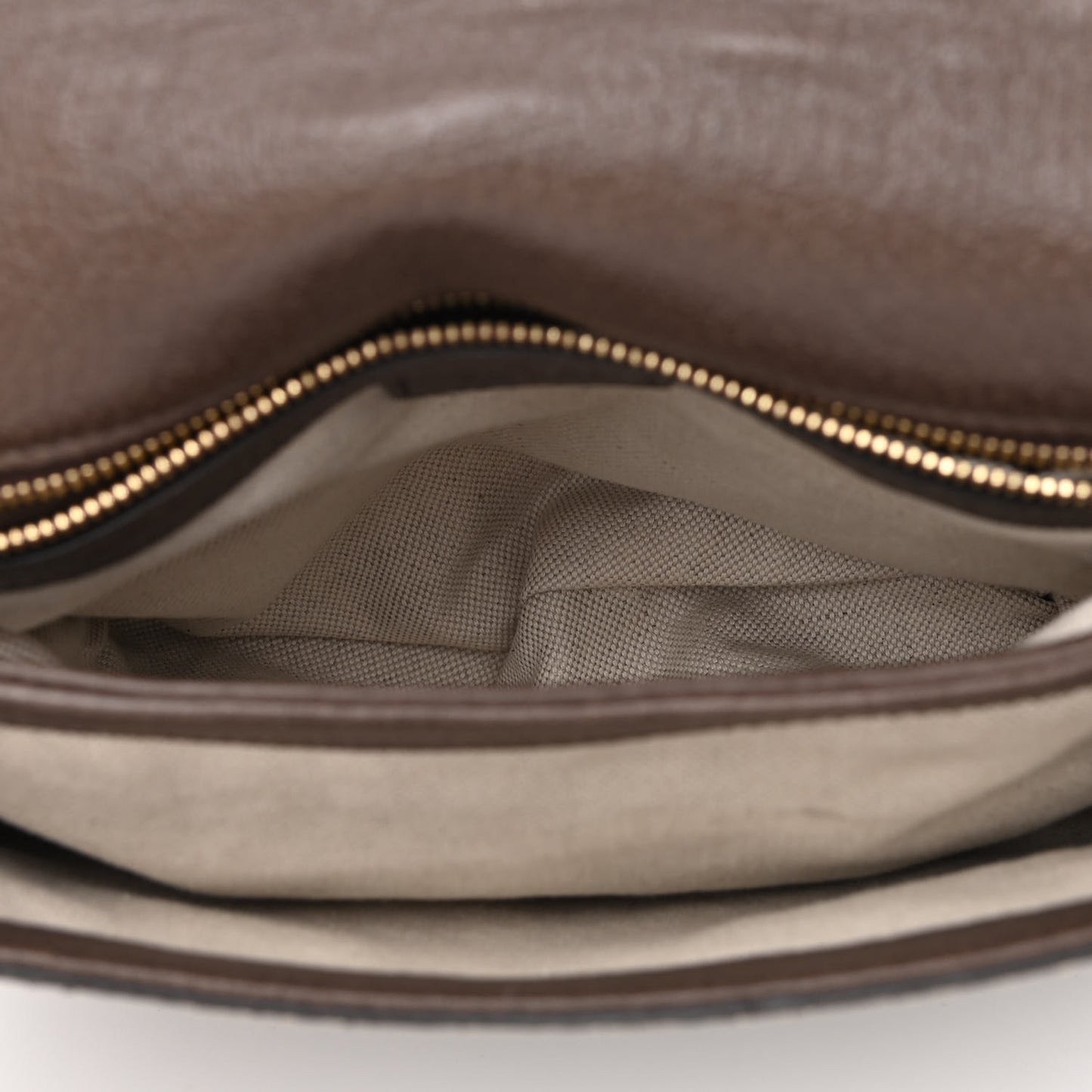 GG Supreme Monogram Textured Dollar Calfskin Web Medium Blondie Shoulder Flap Bag Beige Ebony New Acero