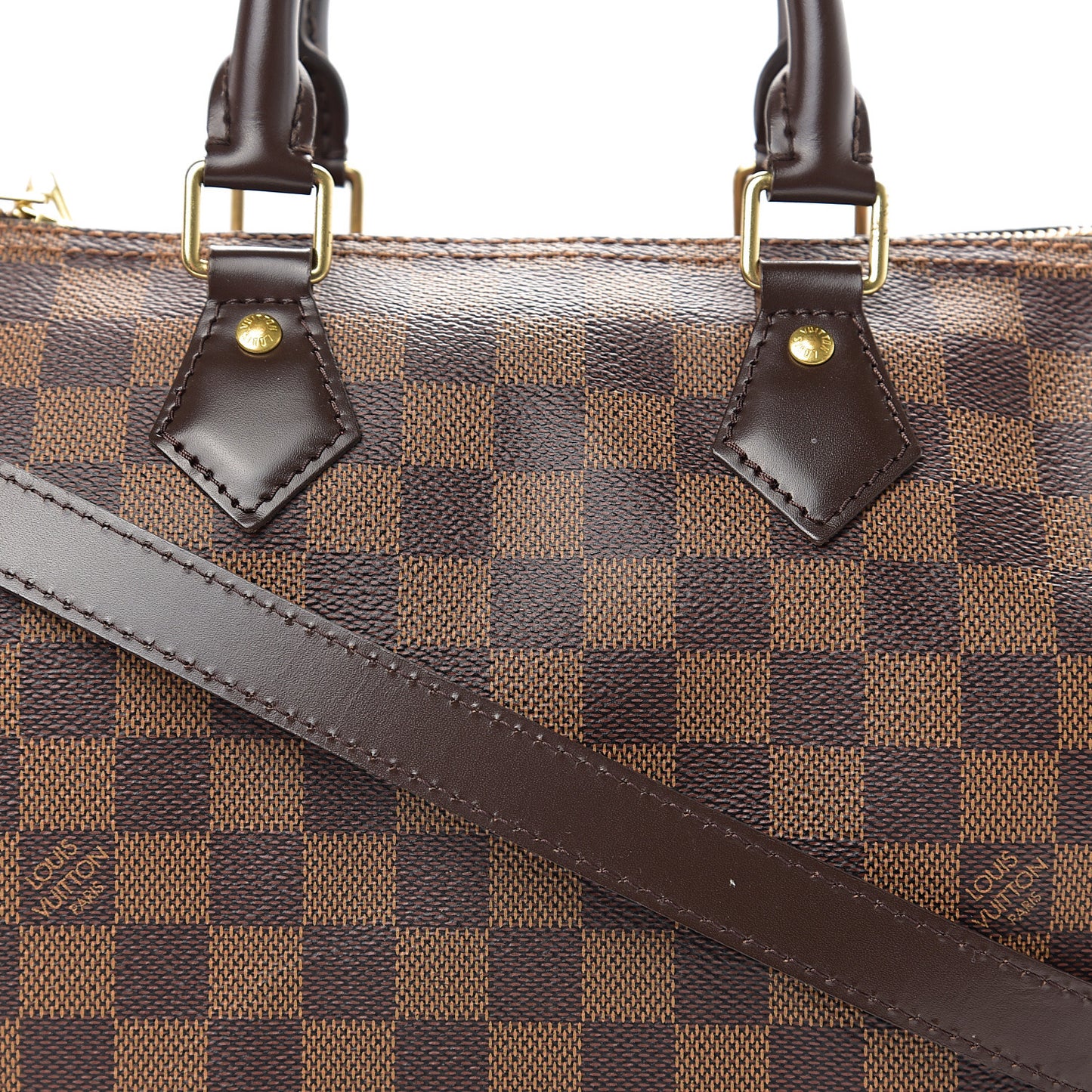 Damier Ebene Speedy Bandouliere 25