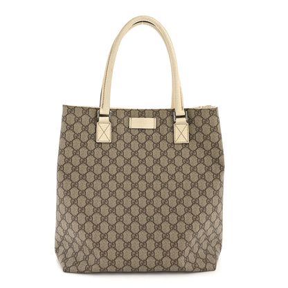 Gucci GG Plus Monogram Small Vertical Tote Off White 1 of 12