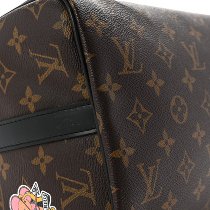 Louis Vuitton Monogram My World Tour Speedy Bandouliere 30 Black 8 of 9