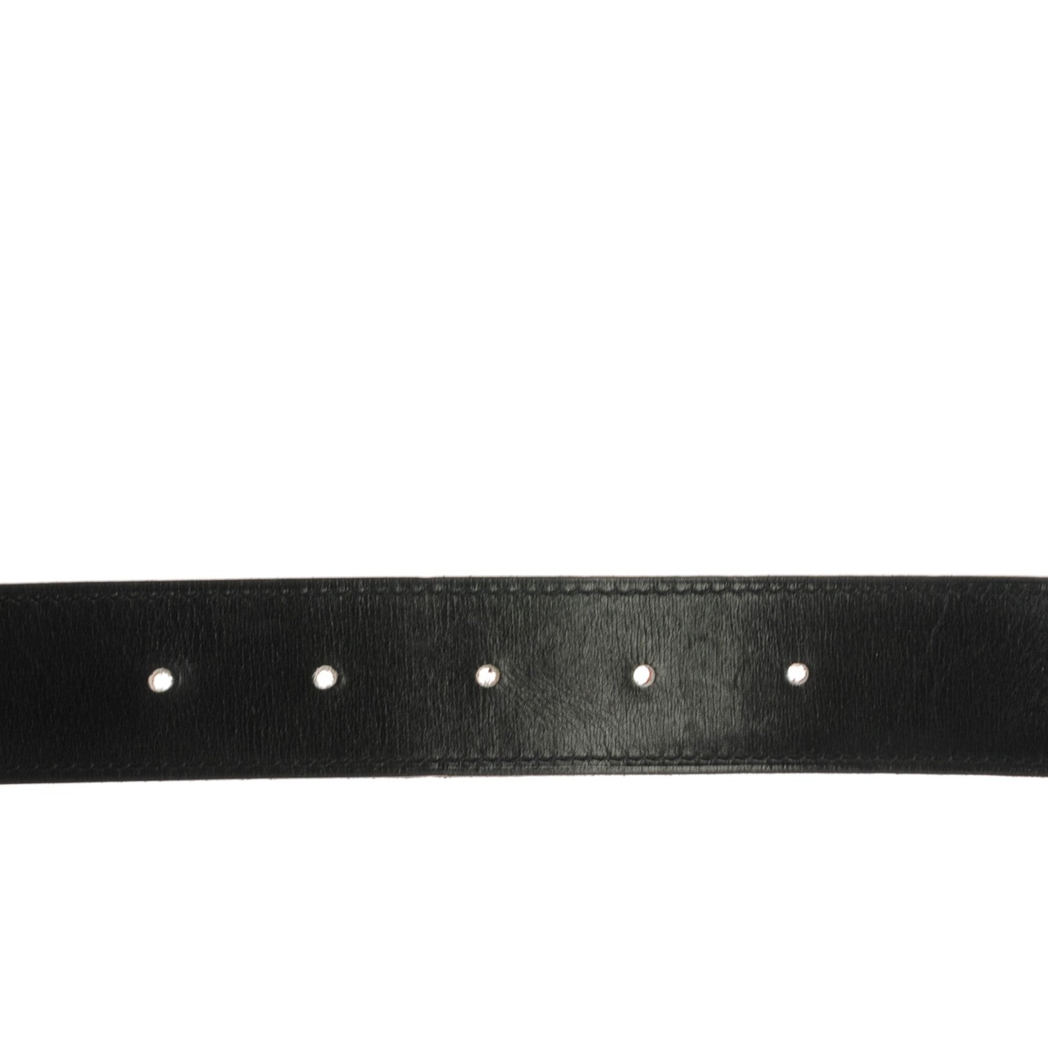 Hermes Box Togo 32mm H Belt Black Orange 100 5 of 9