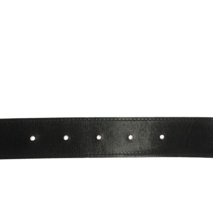 Hermes Box Togo 32mm H Belt Black Orange 100 5 of 9