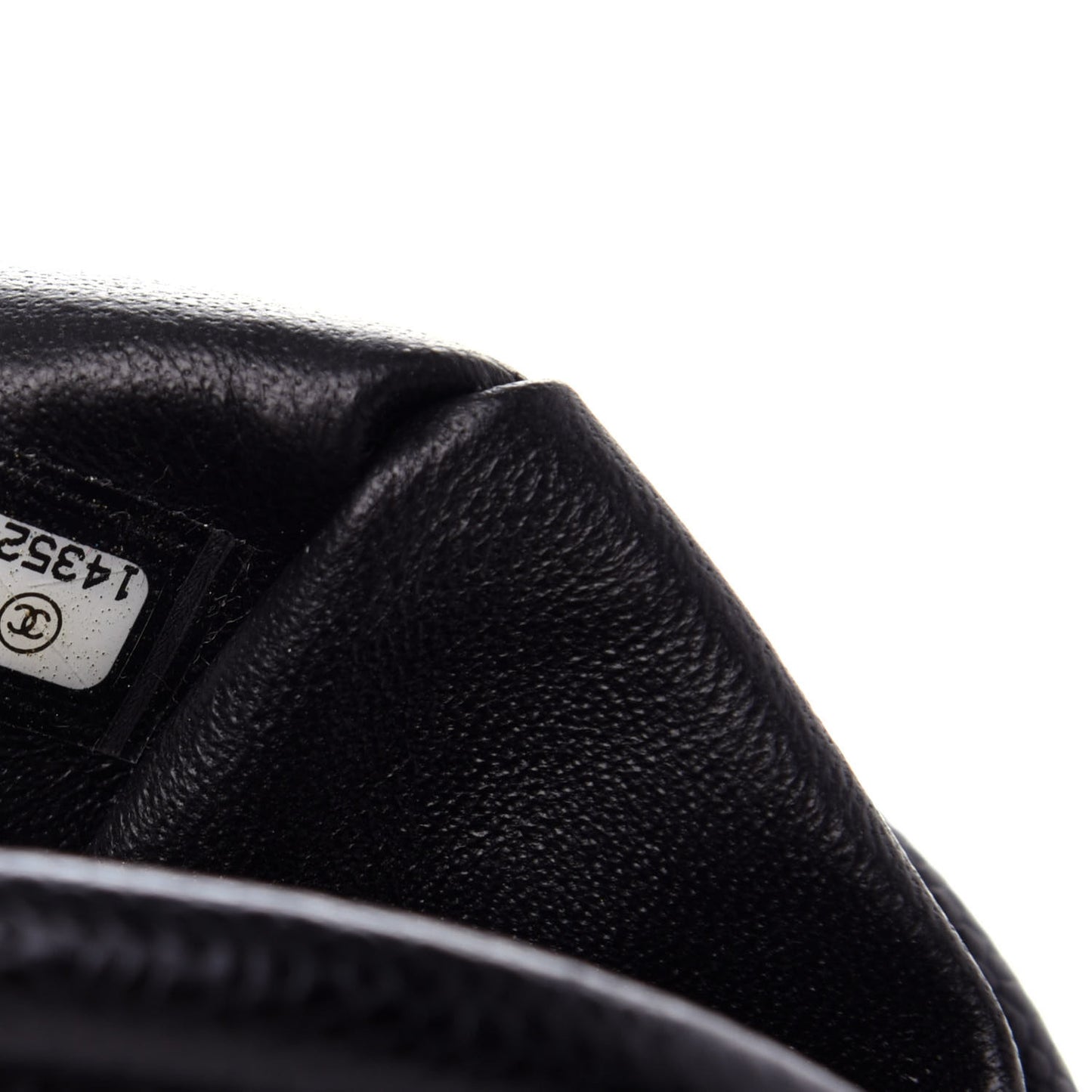 Caviar Quilted Timeless Clutch Black