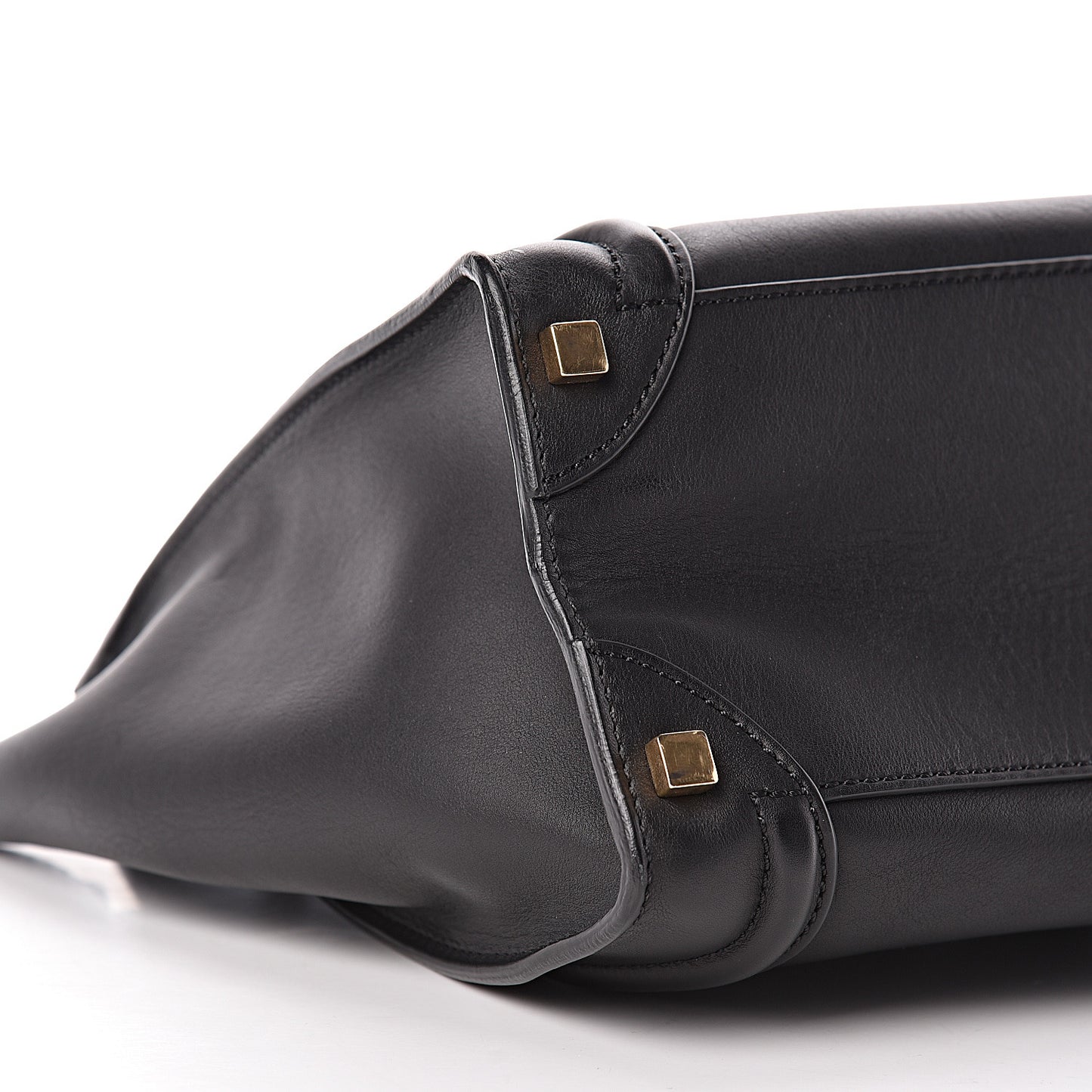 Smooth Calfskin Micro Luggage Black