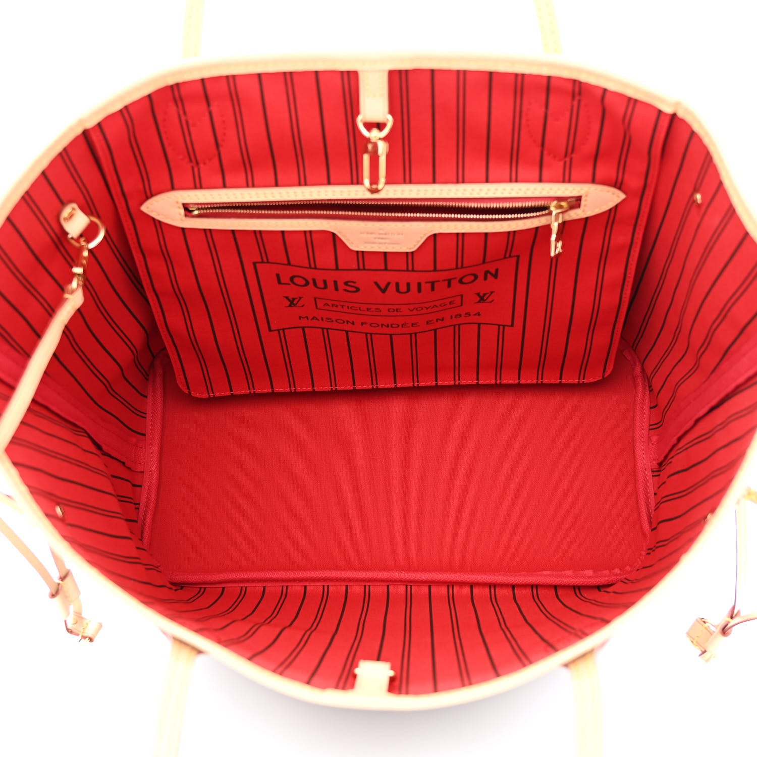 Louis Vuitton Monogram Neo Neverfull MM Cherry 6 of 11